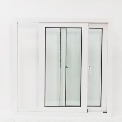 30-40DB 소음 방지 플라스틱 UPVC 슬라이딩 창문 및 환경 보호