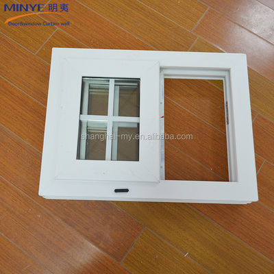 유리섬유 스크린 넷 재료 및 사용자 정의 가능한 플라스틱 스틸 UPVC 슬라이딩 창