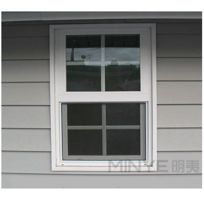 현대 디자인 스타일 PVC/UPVC 두 번 윙 기능의 수직 슬라이딩 창문