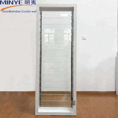 에너지 절감 로버 얼음 유리 블레이드 셔터 1.4mm 프로필 두께의 창문