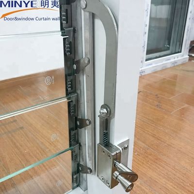 에너지 절감 로버 얼음 유리 블레이드 셔터 1.4mm 프로필 두께의 창문