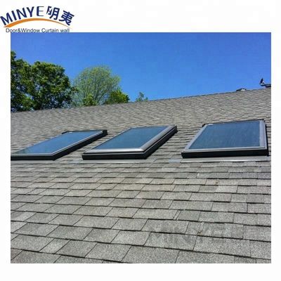 1.4mm 프로필 두께 방수 원격 제어 알루미늄 지붕 창문 강하고 내구성