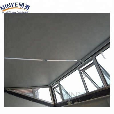 1.4mm 프로필 두께 방수 원격 제어 알루미늄 지붕 창문 강하고 내구성