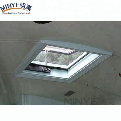 1.4mm 프로필 두께 방수 원격 제어 알루미늄 지붕 창문 강하고 내구성