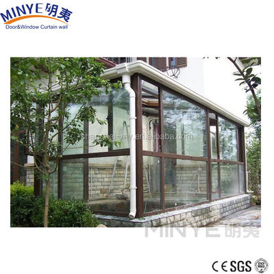 맞춤형 크기 휴대용 알루미늄 태양실과 정원실