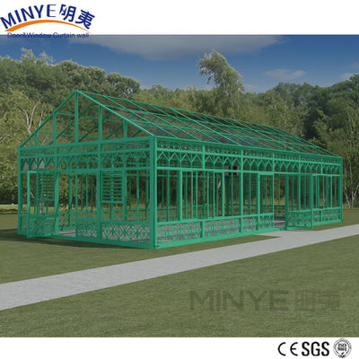 삼각형 지붕 폼과 30-40DB 향상된 소음 감축이있는 단열 유리실