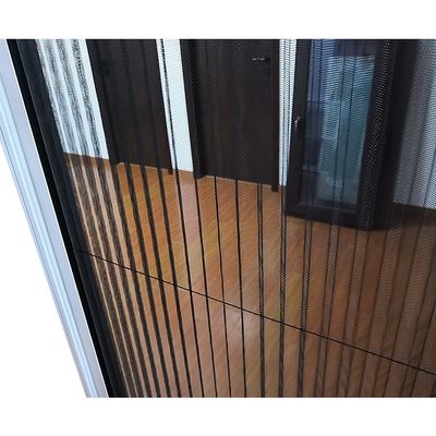 후집 가능한 알루미늄 프로필 모기망 슬라이딩 접는 스크린 문 현대 디자인