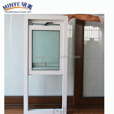 2.0mm-2.5mm 프로필 두께 PVC 정면 슬라이딩 창문