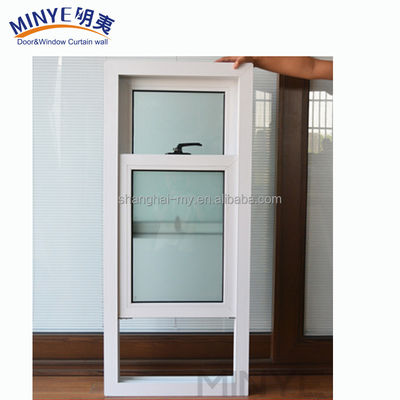 2.0mm-2.5mm 프로필 두께 PVC 정면 슬라이딩 창문