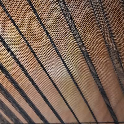 현대 디자인 알루미늄 합금 겹쳐진  Mesh 접는 모기 스크린 문 노화 방지