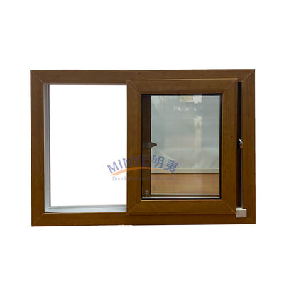 수평 개방 패턴과 색상 선택과 함께 사용자 정의 UPVC 슬라이딩 윈도우