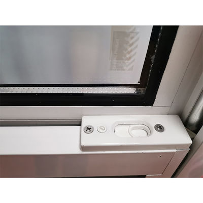상하이 비닐 수직 슬라이딩 창문 1.2mm 강화 강철 및 하드웨어