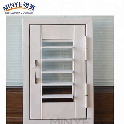 조정 가능한 플랜테이션 셔터 디자인과 셔버와 함께 맞춤형 PVC 로버 윈도우