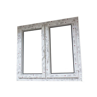UPVC/PVC 캐시먼트 창문 디자인 화장실 바람 저항 3500pa 스윙 오픈 스타일
