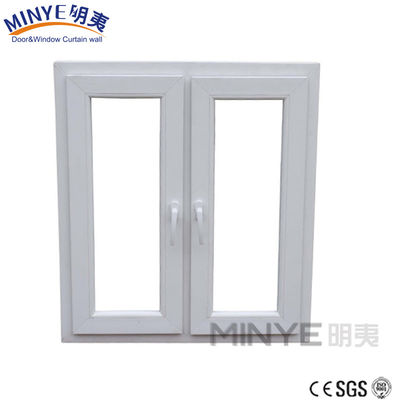 수평 개방 패턴 유프VC 창문 프레임 유럽 스타일 디자인 두께 2.5mm