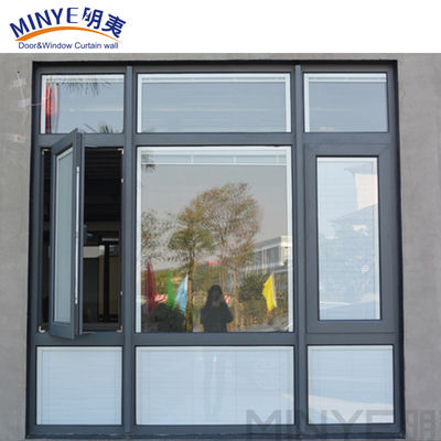 EPDM 고무 스트립 디자인 스타일 현대 알루미늄 프레임 캐시먼트 창문 그림 창문