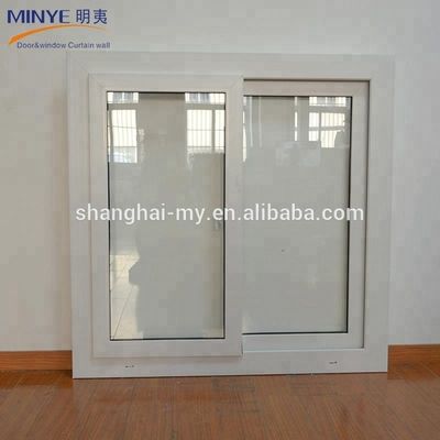 상하이에서 향상된 사운드 및 풍선 기능을 위해 UPVC/PVC 슬라이딩 윈도우