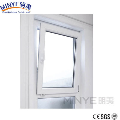 물 침투율 250 Pa 화장실 또는 욕실용 톱 헝거 윈도우 디자인