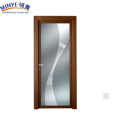 PVC 프레임과 장식 디자인으로 된 복제 유리 복제 온화 유리 내부 문