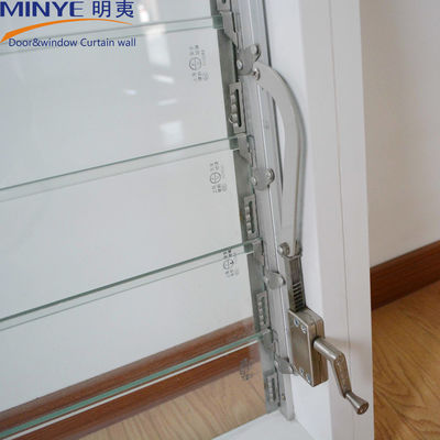 사용자 지정 프로파일 컬러 루버 디자인 로토게어 운영자와 알루미늄 유리 셔터