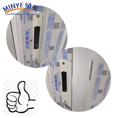 방수 및 방풍 UPVC 프레임 유리 슬라이딩 도어