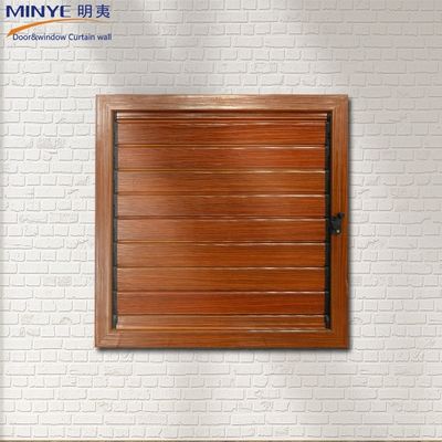 미국 스타일 소리 차단 목재 알루미늄 롤러 1.4mm 프로필 창문