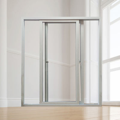 허리케인 발코니 보호 및 좋은 밀폐를 위해 듀얼 템퍼드 유리 비닐 문