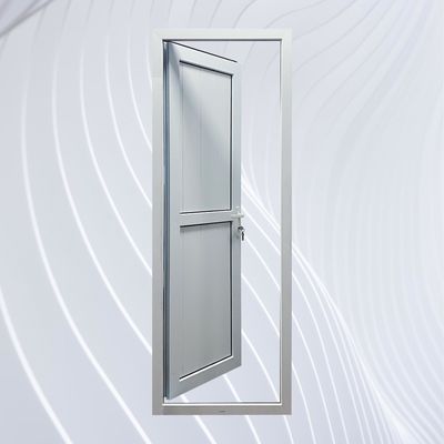 EPDM 고무 스트립 표면 PVC 가세트 문을위한 UPVC 수직 힌지 문