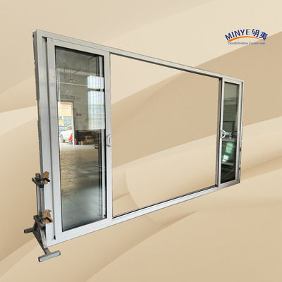 현대 디자인 UPVC 슬라이딩 도어 고 강도 및 환경 친화적 인 재료