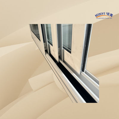 현대 디자인 UPVC 슬라이딩 도어 고 강도 및 환경 친화적 인 재료