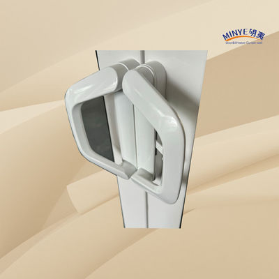 현대 디자인 UPVC 슬라이딩 도어 고 강도 및 환경 친화적 인 재료