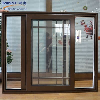 푸에르토 리코의 알루미늄 합금 프레임 재료로 슬라이딩 발코니 알루미늄 창문