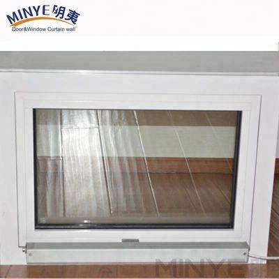 스윙 오픈 일반 PVC 프로필 색상 사용자 정의 UPVC/PVC 수평 회전 단일 매달린 창문