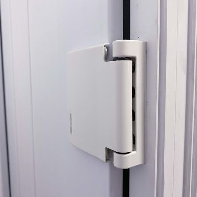 바람 막연한 PVC 프랑스 스타일 주 문 UPVC 수직 힌지 문 PVC 덩어리 문