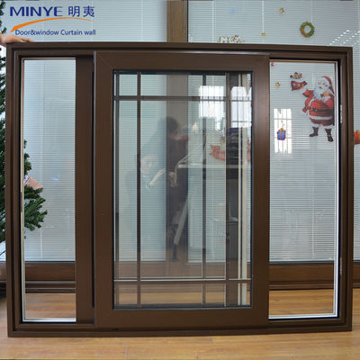 1.4mm-2.0mm 프로파일 두께와 그리드 필요에 맞춘 철창 창 그리드 디자인