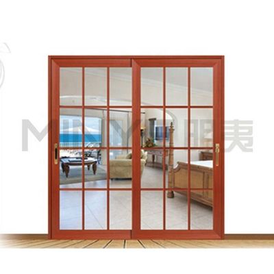 내구성 물질의 풍선 방지 기능을 위한 수평 개방 패턴 주택 창문