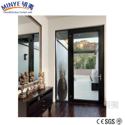 입구 문 알루미늄 프로필 유리 정문 디자인 현대적이고 세련된 아파트