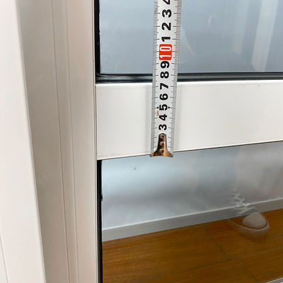 1.4mm 프로파일 두꺼운 쌍 유리 쌍 가열 유리 알루미늄 합금 슬라이딩 창