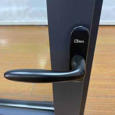 윙-카세먼트 스타일과 알루미늄 합금 프레임 유리섬유 망과 함께 빌라 유리 창문
