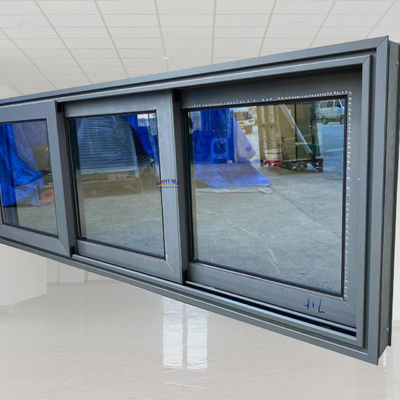 거실 에너지 열 휴식 알루미늄 슬라이딩 창문 ISO9001 CE 인증