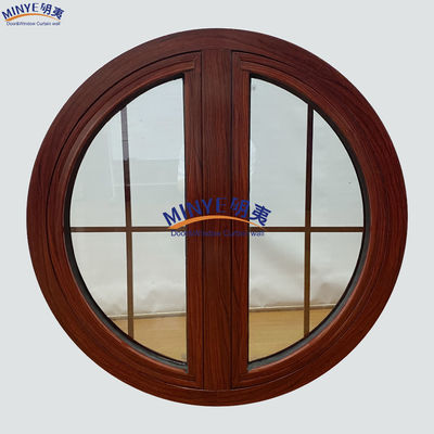 현대적인 디자인 열 분쇄 알루미늄 둥근 캐시먼트 창문