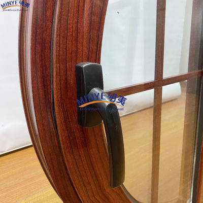 현대적인 디자인 열 분쇄 알루미늄 둥근 캐시먼트 창문