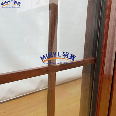 현대적인 디자인 열 분쇄 알루미늄 둥근 캐시먼트 창문