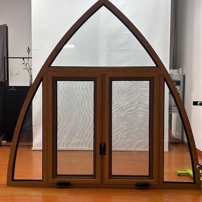 좋은 밀폐 유럽 스타일 열 절연 및 사용자 정의 크기와 캐시먼트 창문