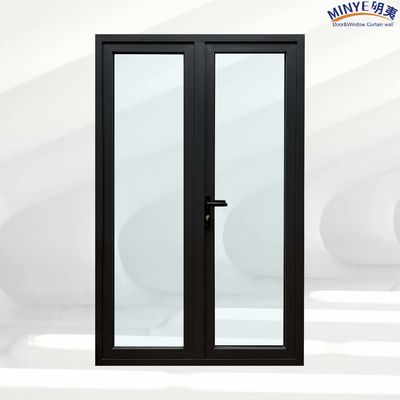 현대 디자인의 열 틈 알루미늄 합금 캐시먼트 문 흰색