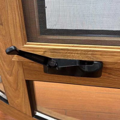 원형 프레임 알루미늄 캐스먼트 창문 소음 격리 및 EPDM 고무 밀폐 스트립
