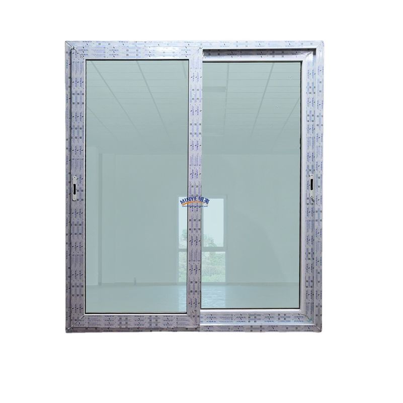 에너지 절감 듀플 템퍼드 글래스 UPVC PVC 슬라이딩 창문